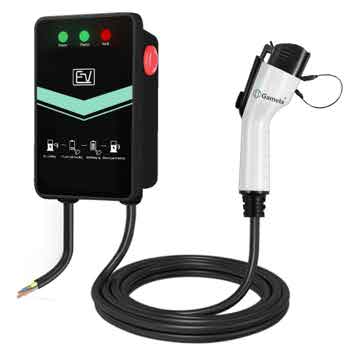 2111EAM - Type1 （J1772）32A AC Wall-Mounted/Column Ev Charger, output current 32A