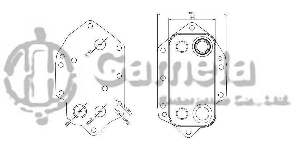 323009 - Oil-Cooler-for-BMW-3-E46-98-3-E90-E91-OEM-11427788462