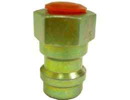 50218-Steel-made - Straight-Adapter-with-Standard-Valve-Core-Inside-High-side