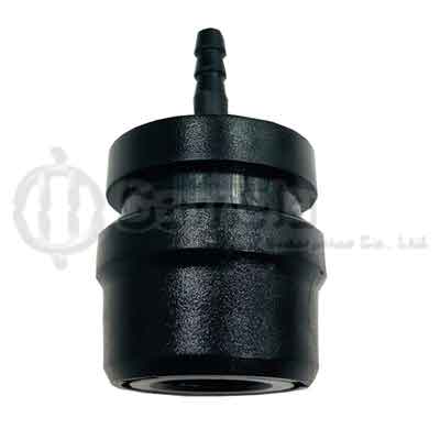 58126N - R1234yf-Plastic-quick-coupler-straight-O-D-5-5mm-anti-backflow-black-color