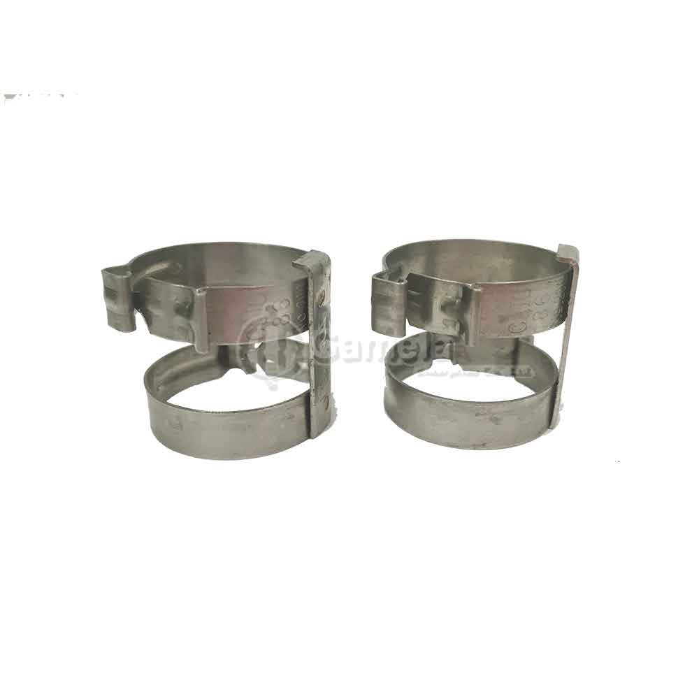 58324-12 - Reusable-Hose-Clamp-Holder-for-hose-12-Double-type-Metal-fit-Pipe-Fitting-DA-DB-DC-DD-Heavy-Duty-use
