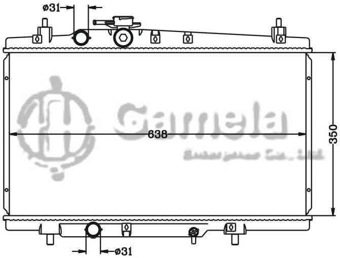 6110014N - Radiator-for-JIYOUJIAN-Ji-Li-Zi-You-Jian-MT