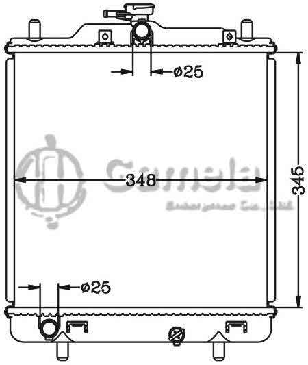 6110016N - Radiator-for-Chang-An-Zhi-Xing-MT