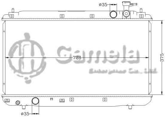 6110024ANA - Radiator-for-CHERY-TIGGO-2-0-2010-MT