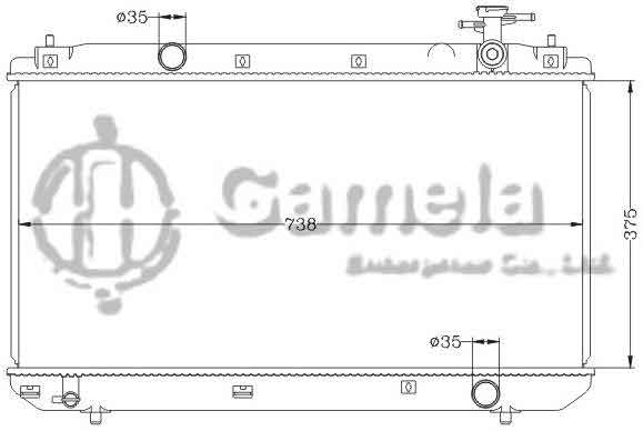 6110030NA - Radiator-for-CHERY-TIGGO-2012-MT