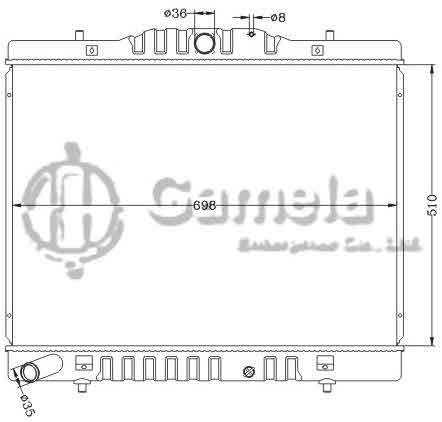 6110032NA - Radiator-for-CHERY-H13-Mian-Bao-Che-MT