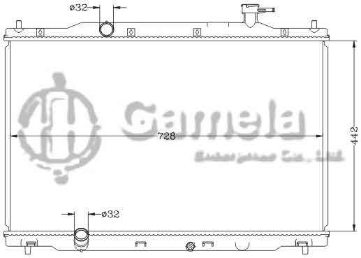 6110034NA - Radiator-for-Chang-Cheng-Ha-Fo-H6-GAS-2011-MT