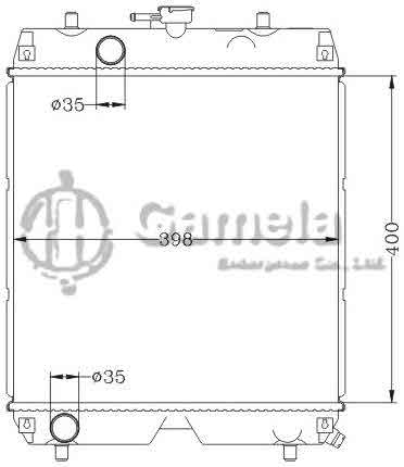 6110037NA - Radiator