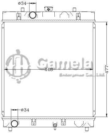 6110038NA - Radiator