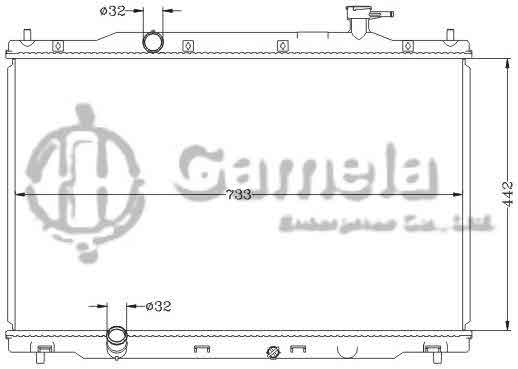 6110039NA - Radiator-for-Chang-Cheng-Ha-Fo-H6-GAS-2011-MT