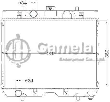 6110047NA - Radiator-for-KUBOTA-MT