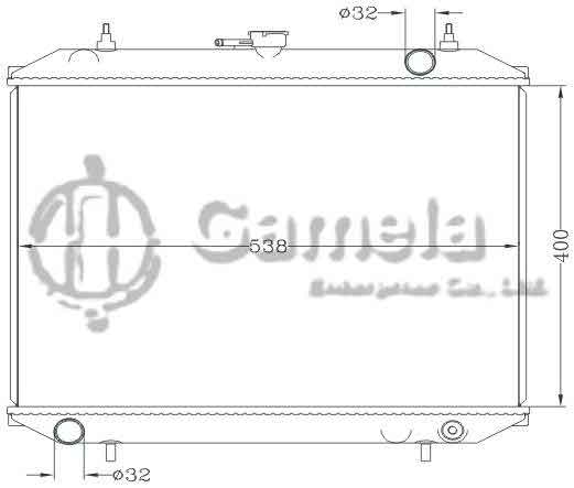 6110049NA - Radiator-for-Chang-Cheng-Sai-Ling-MT