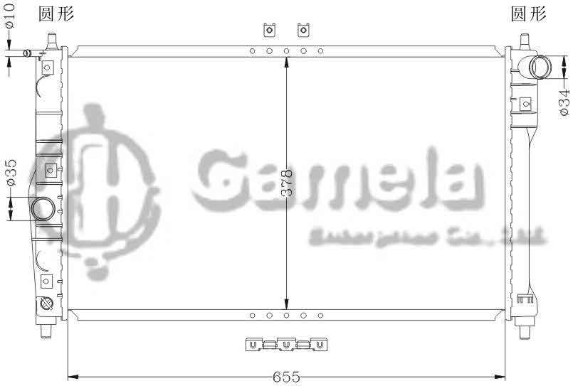 6111018N - Radiator-for-DAEWOO-NUBRIA-LEGANZA-97-03-MT-OEM-96351102