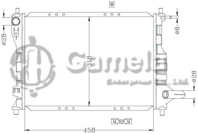 6111053NA - Radiator-for-DAEWOO-MATIZ-0-8-1-0i-05-MT-DAEWOO-SPARK-0-8-1-0i-05-MT-OEM-96477777-96591475