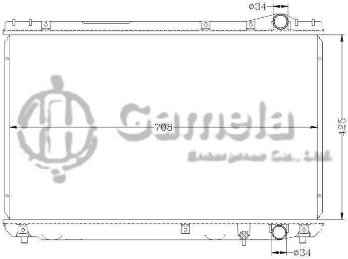 6112018N - Radiator-for-TOYOTA-CAMRY-92-96-VCV10-MT