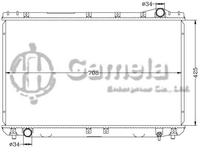 6112022N - Radiator-for-TOYOTA-CAMRY-95-96-MCV-MCX10-MT