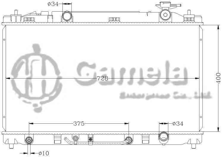 6112047N - Radiator-for-TOYOTA-CAMRY-06-ACV40-AT-OEM-16400-0H291-0H220-DPI-2917