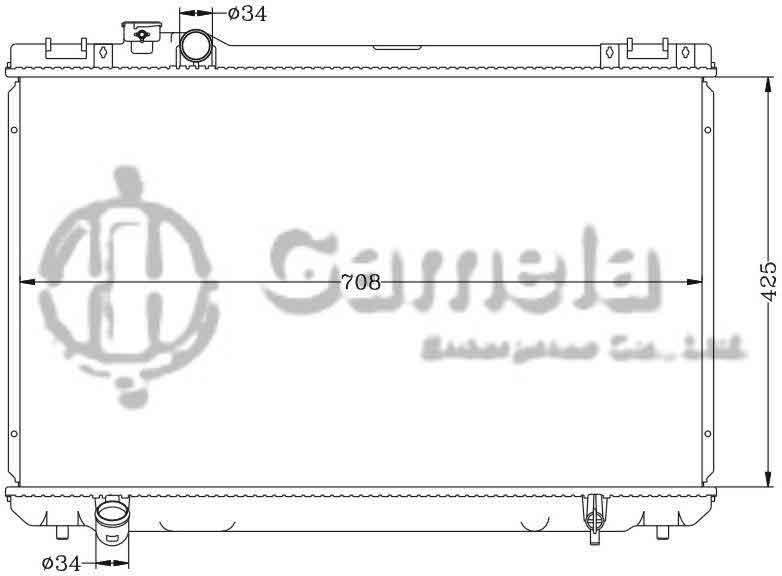 6112082N - Radiator-for-TOYOTA-CROWN-LXS11-95-99-MT-OEM-16400-5B410