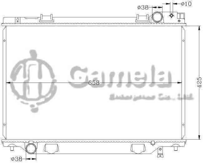 6112092N - Radiator-for-TOYOTA-PREVIA-90-94-TCR10-MT-OEM-16400-76072