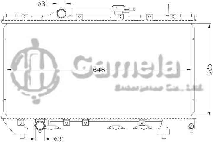 6112112N - Radiator-for-TOYOTA-CARINA-92-94-AT190-MT-OEM-16400-02160-15570-16470