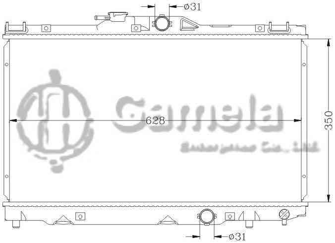 6112162N - Radiator-for-TOYOTA-COROLLA-97-02-AE115-MT-OEM-16400-0D030-0D080