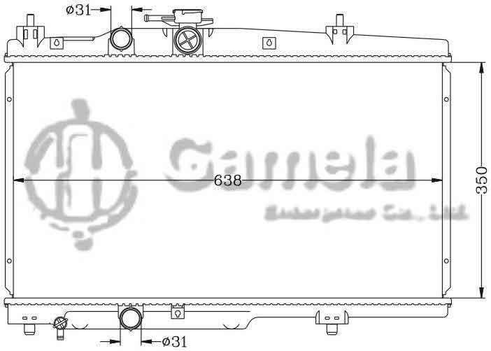 6112174N - Radiator-for-TOYOTA-VIOS-02-MT