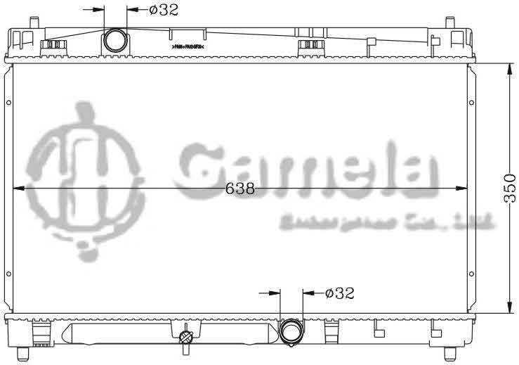 6112184AN - Radiator-for-TOYOTA-YARIS-07-MT-OEM-16400-21310