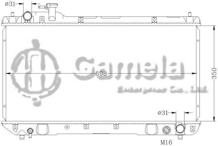 6112208N - Radiator-for-TOYOTA-RAV4-98-99-SXA15G-MT-OEM-16400-7A470-7A490-DPI-2293