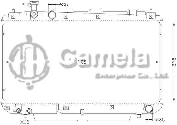 6112216AN - Radiator-for-TOYOTA-RAV4-03-MCA21-MT