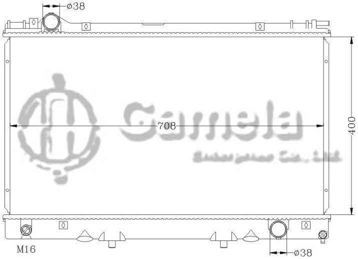 6112242AN - Radiator-for-TOYOTA-LEXUS-95-98-LS400-UCF20-MT