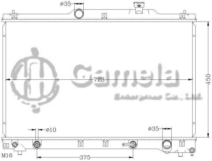 6112245AN - Radiator-for-TOYOTA-PREVIA-03-ACR30-AT-OEM-16400-28100