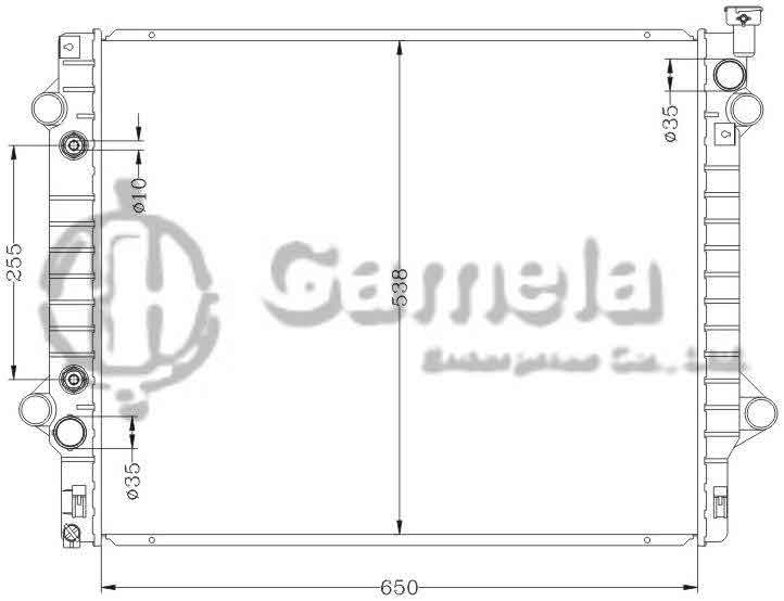 6112281AN - Radiator-for-TOYOTA-TACOMA-04-AT-OEM-16400-0C040-0C190-DPI-2800-2802