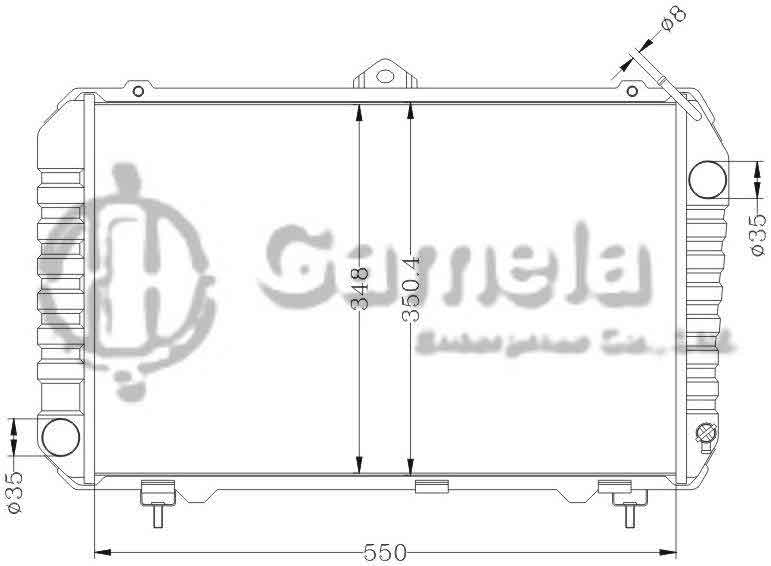 6112300AN - Radiator-for-TOYOTA-TOWNACE-LIFEACE-YR21-MT