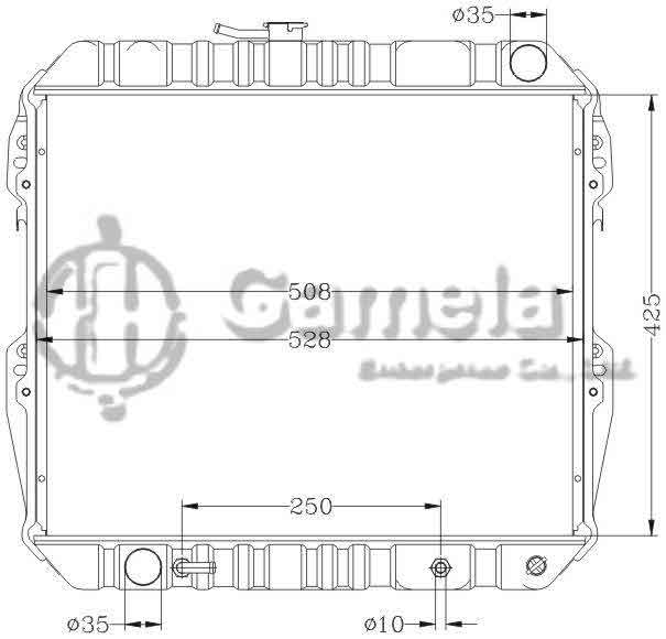 6112319AN - Radiator-for-TOYOTA-HILUX-PICKUP-86-93-LN55-AT-DPI-147