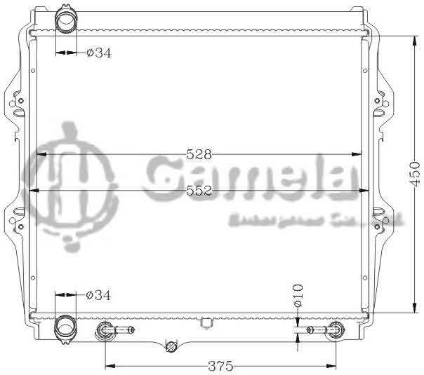 6112337AN - Radiator-for-TOYOTA-HILUX-PICKUP-AT