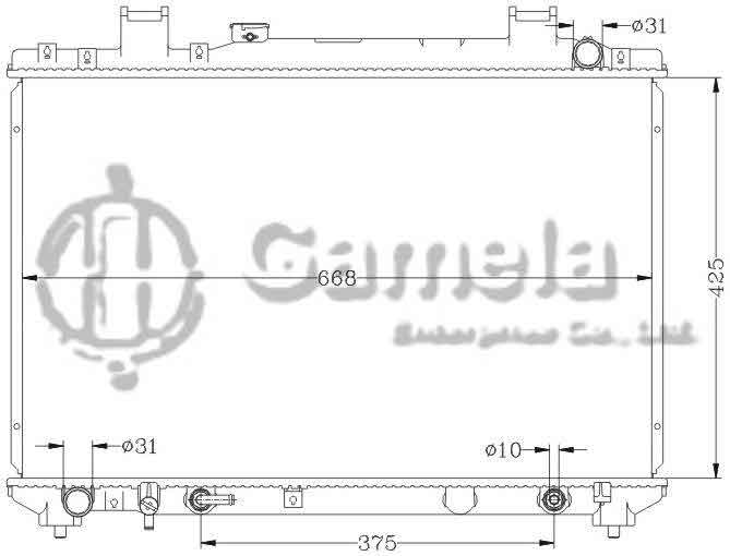 6112371AN - Radiator-for-TOYOTA-TOWNACE-NOAH-GA-KR41-42-96-AT-OEM-16400-7A390-7A660