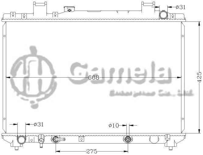 6112373AN - Radiator-for-TOYOTA-TOWNACE-NOAH-GA-KR41-42-96-AT-OEM-16400-13600-13610