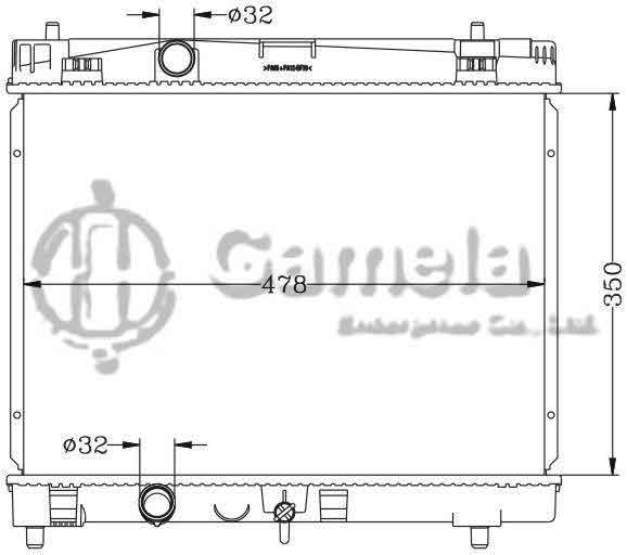 6112396N - Radiator-for-TOYOTA-VITZ-05-MT