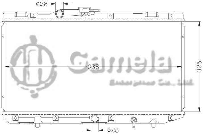 6112408N - Radiator-for-TOYOTA-STARLET-96-NP80-EP91-MT