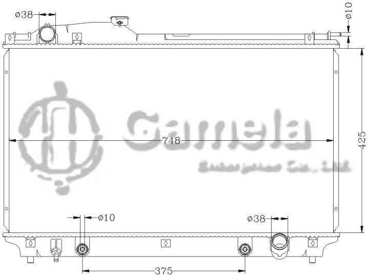 6112459N - Radiator-for-TOYOTA-LEXUS-99-LS430-AT