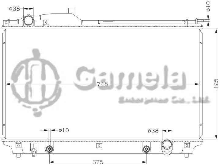 6112461N - Radiator-for-TOYOTA-LEXUS-99-LS430-AT