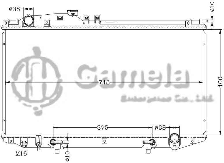 6112465N - Radiator-for-TOYOTA-LEXUS-02-LS430-AT