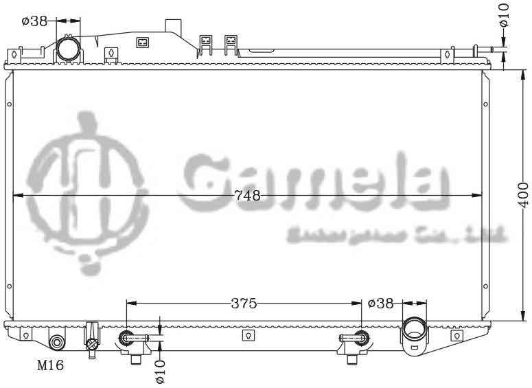 6112467N - Radiator-for-TOYOTA-LEXUS-99-LS430-AT