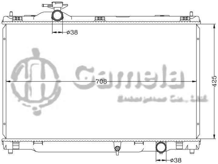 6112476N - Radiator-for-TOYOTA-CROWN-06-UZS186-MT