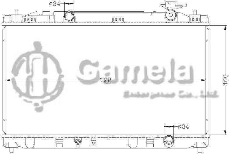 6112479N - Radiator-for-TOYOTA-CAMRY-06-ACV40-MT