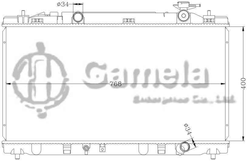 6112480N - Radiator-for-TOYOTA-AVALON-05-06-GSX30-MT