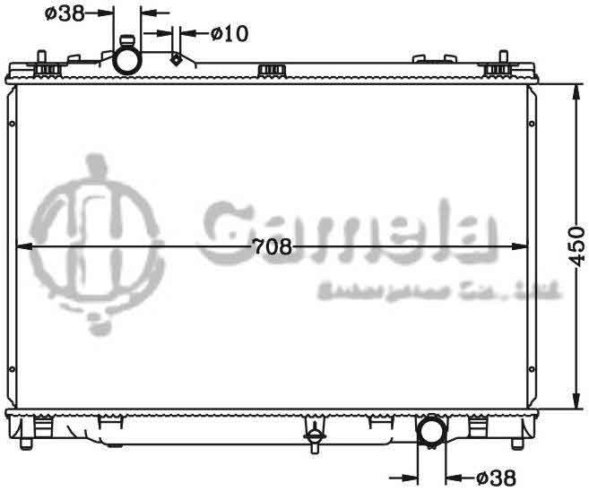 6112528N - Radiator-for-TOYOTA-LEXUS-07-10-LS460-MT