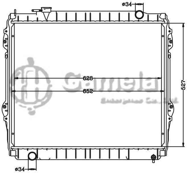 6112562N - Radiator-for-TOYOTA-LEXUS-TACOMA-95-04-MT-OEM-16410-0C030-DPI-1985