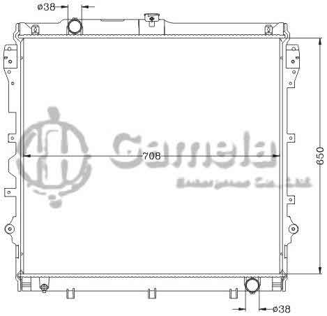 6112601NA - Radiator-for-TOYOTA-TUNDRA-4-7L-5-7L-V8-07-11-MT-TOYOTA-SEQUOIA-4-7L-5-7L-V8-08-11-MT-OEM-16400-0F060-DPI-2992-2994