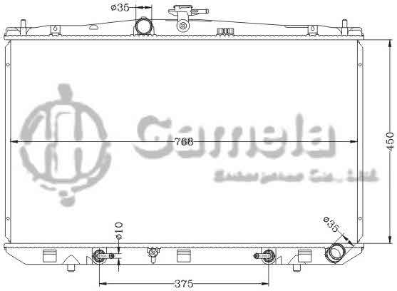 6112605NA - Radiator-for-TOYOTA-SIENNA-3-5-11-12-AT-TOYOTA-LEXUS-RX350-RX450H-10-12-AT-DPI-13116-13117